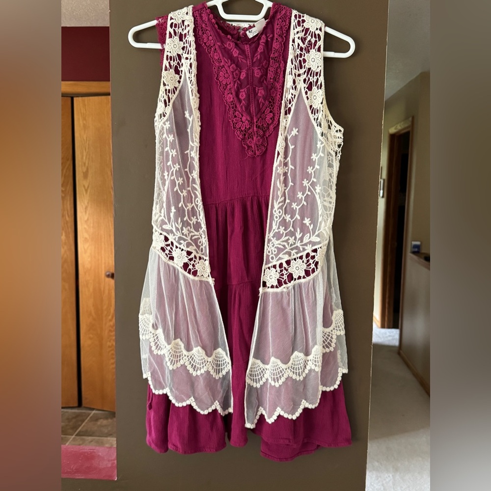 Knitworks Magenta  Dress